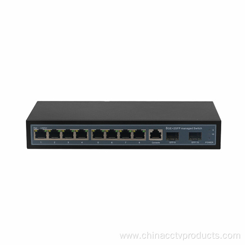 10 ports 1000Mbps Layer 2 Managed Ethernet Switch(SW0802MS)